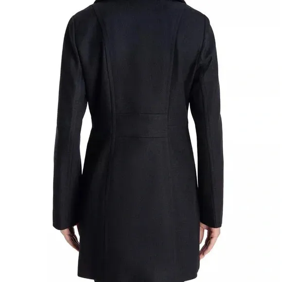 Anne Klein Double-Breasted Peacoat