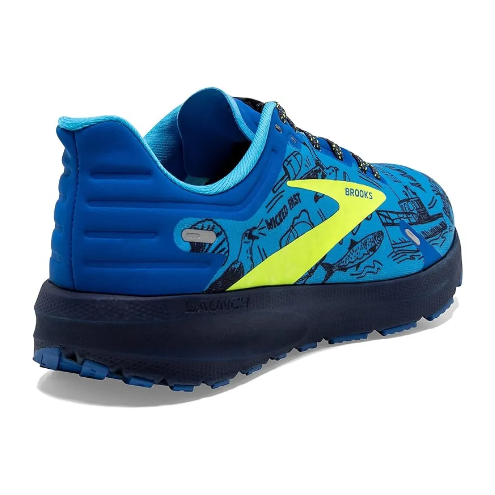 Brooks Launch 9 Blue/Nightlife/Peacoat Running Shoe (Women's)