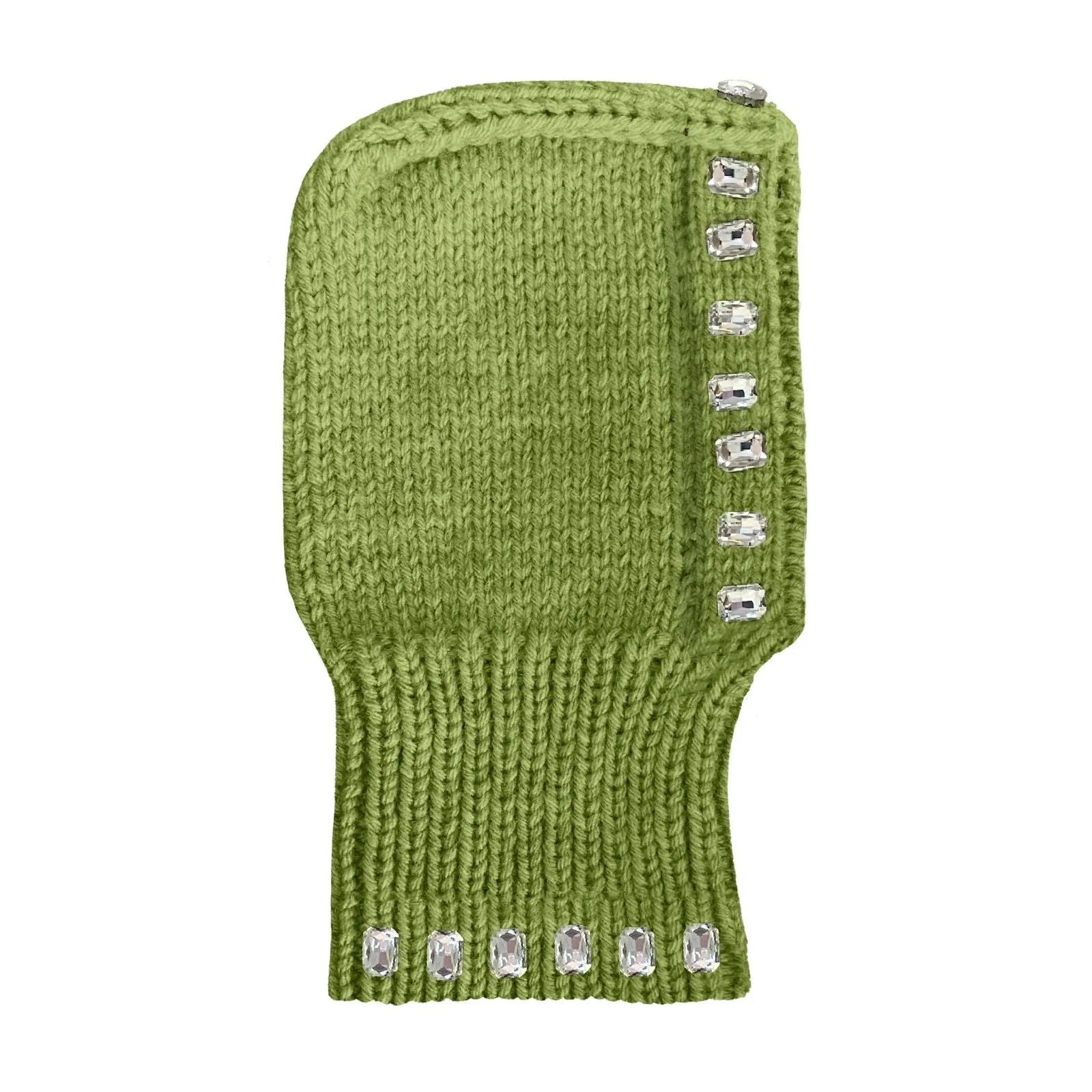 Crystal Hand Knitted Balaclava