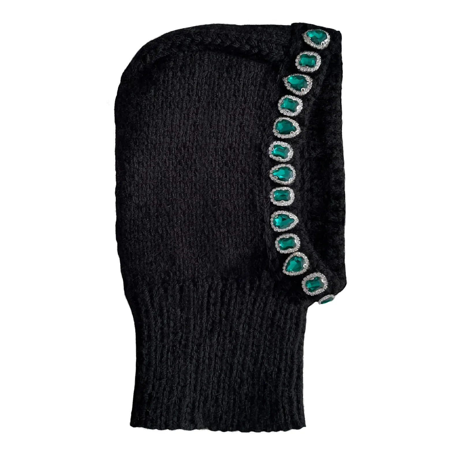 Crystal Hand Knitted Balaclava