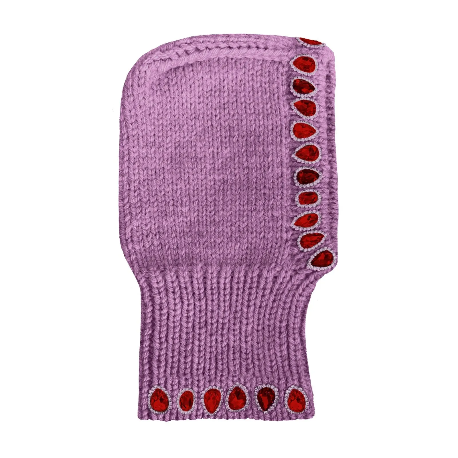 Crystal Hand Knitted Balaclava