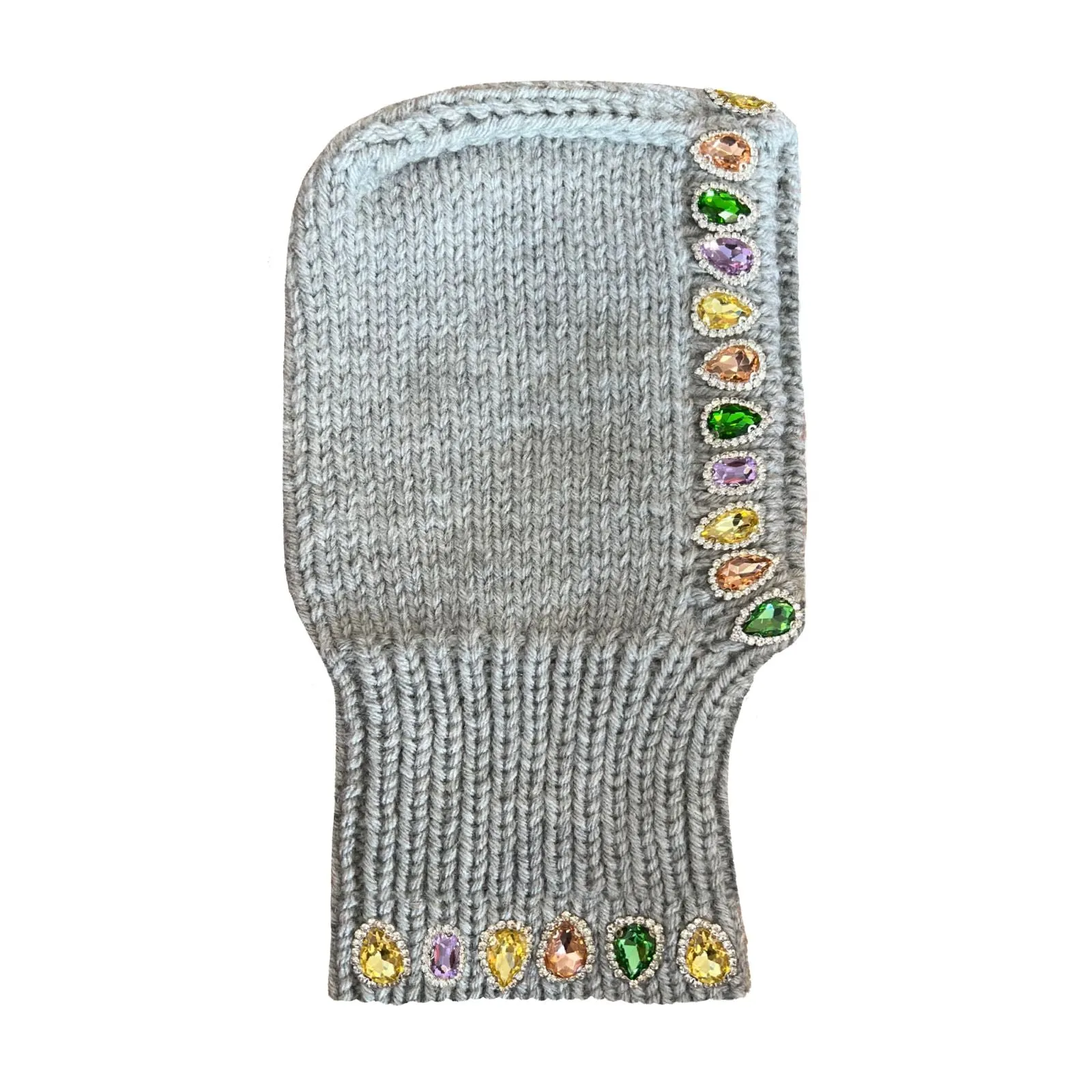 Crystal Hand Knitted Balaclava