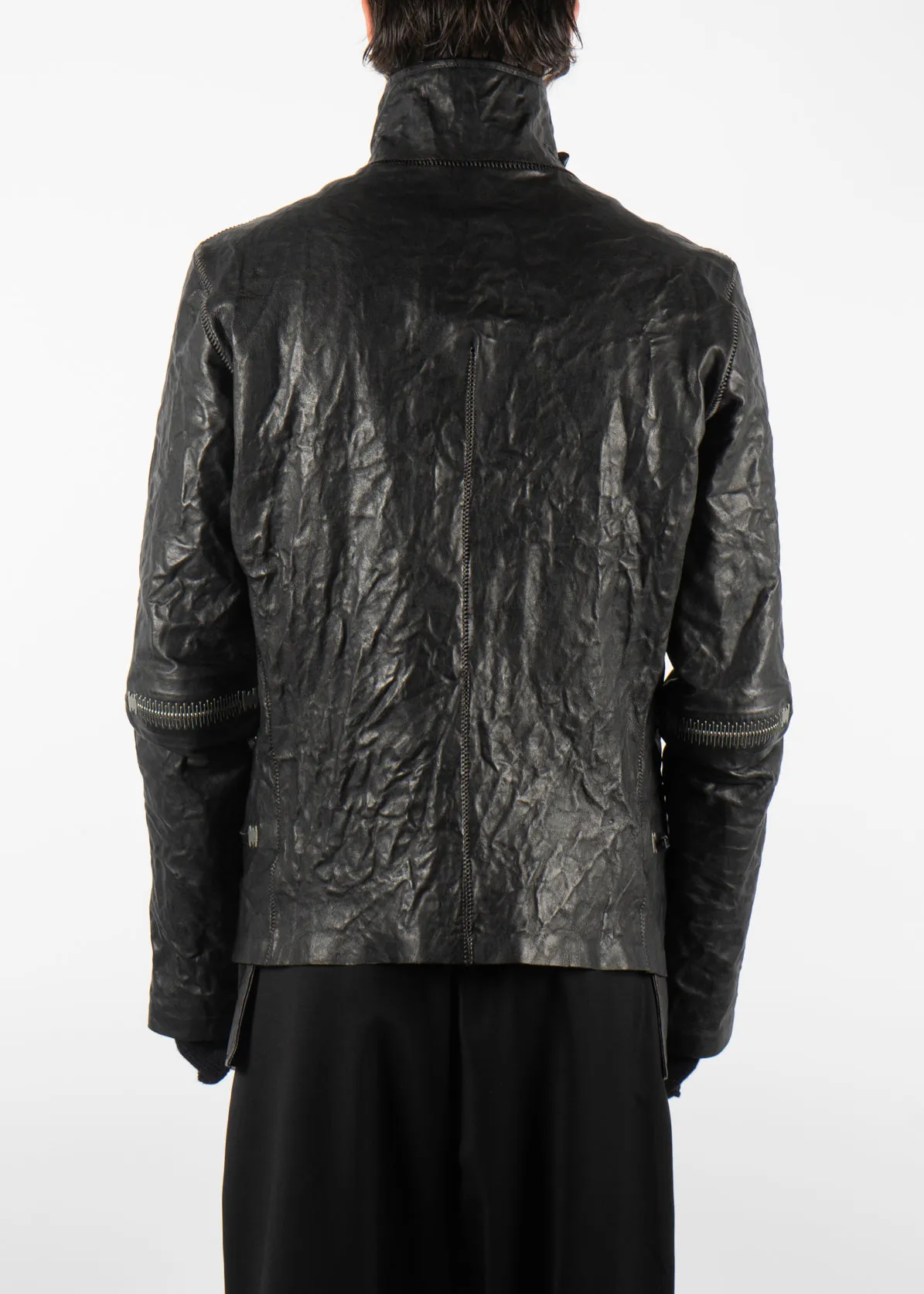 Depasse Leather Jacket Black