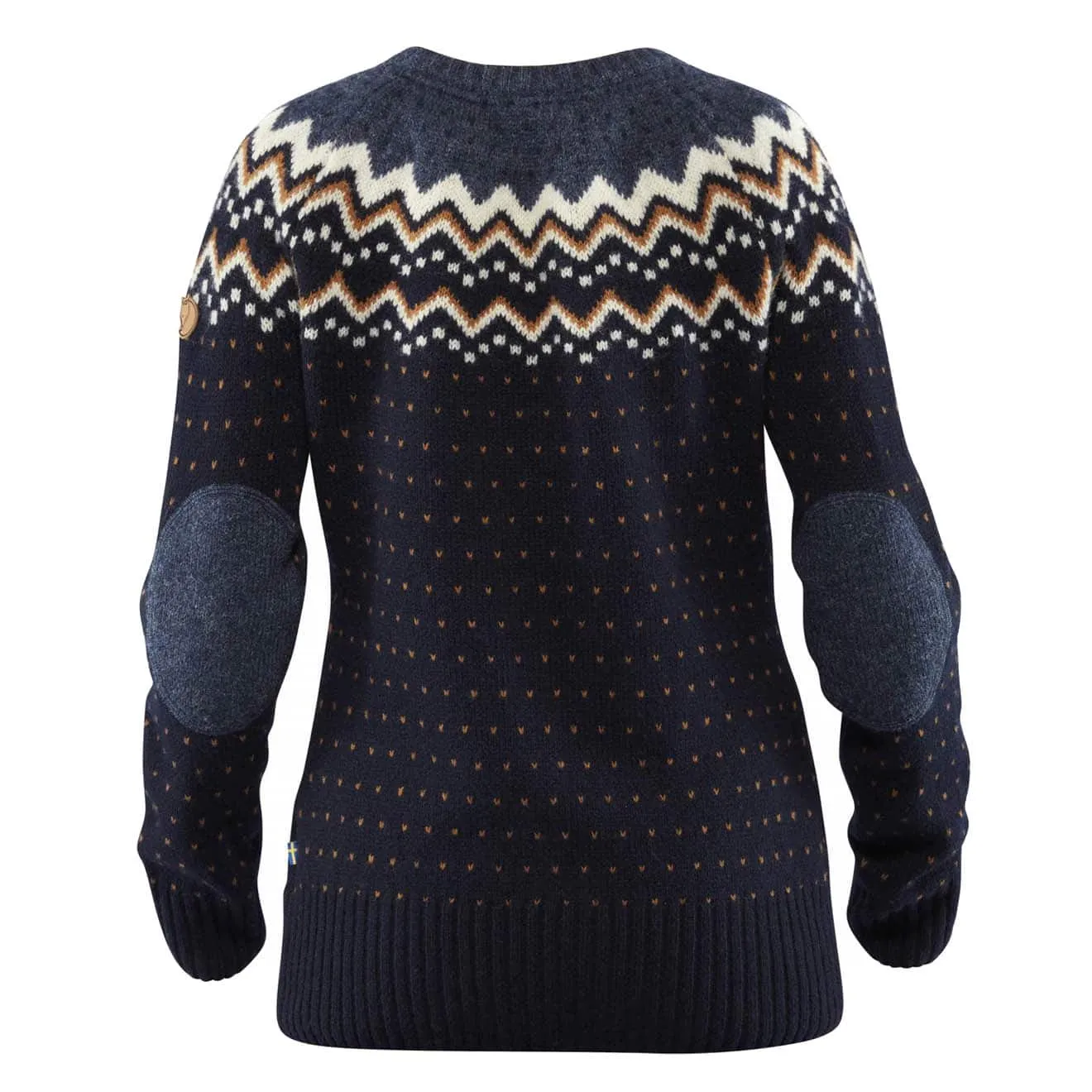 Fjallraven Womens Ovik Knit Sweater Dark Navy