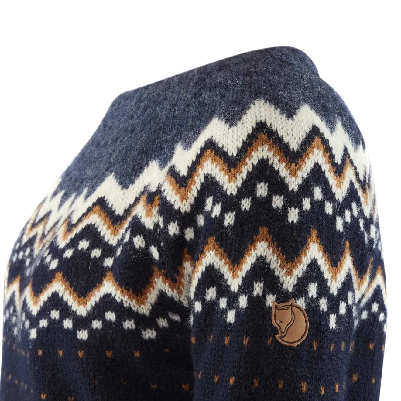 Fjallraven Womens Ovik Knit Sweater Dark Navy