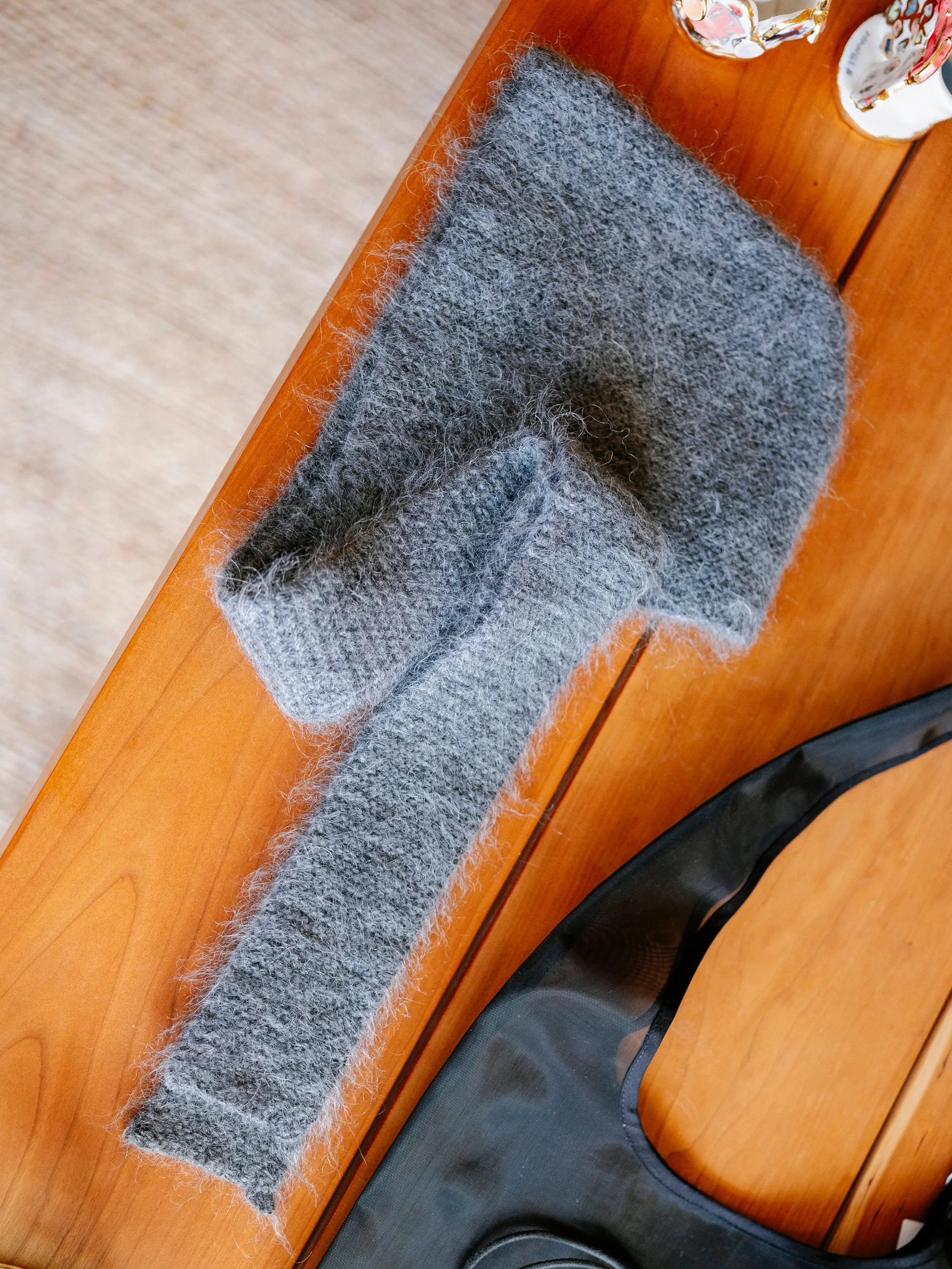 Gray Melange Balaclava