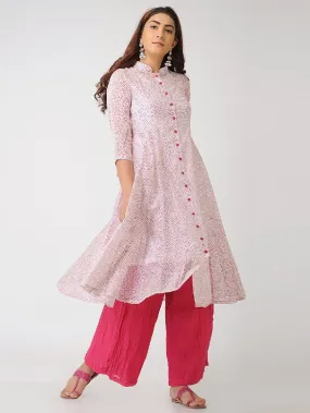 Ivory And Pink Dreamy Kali Dress