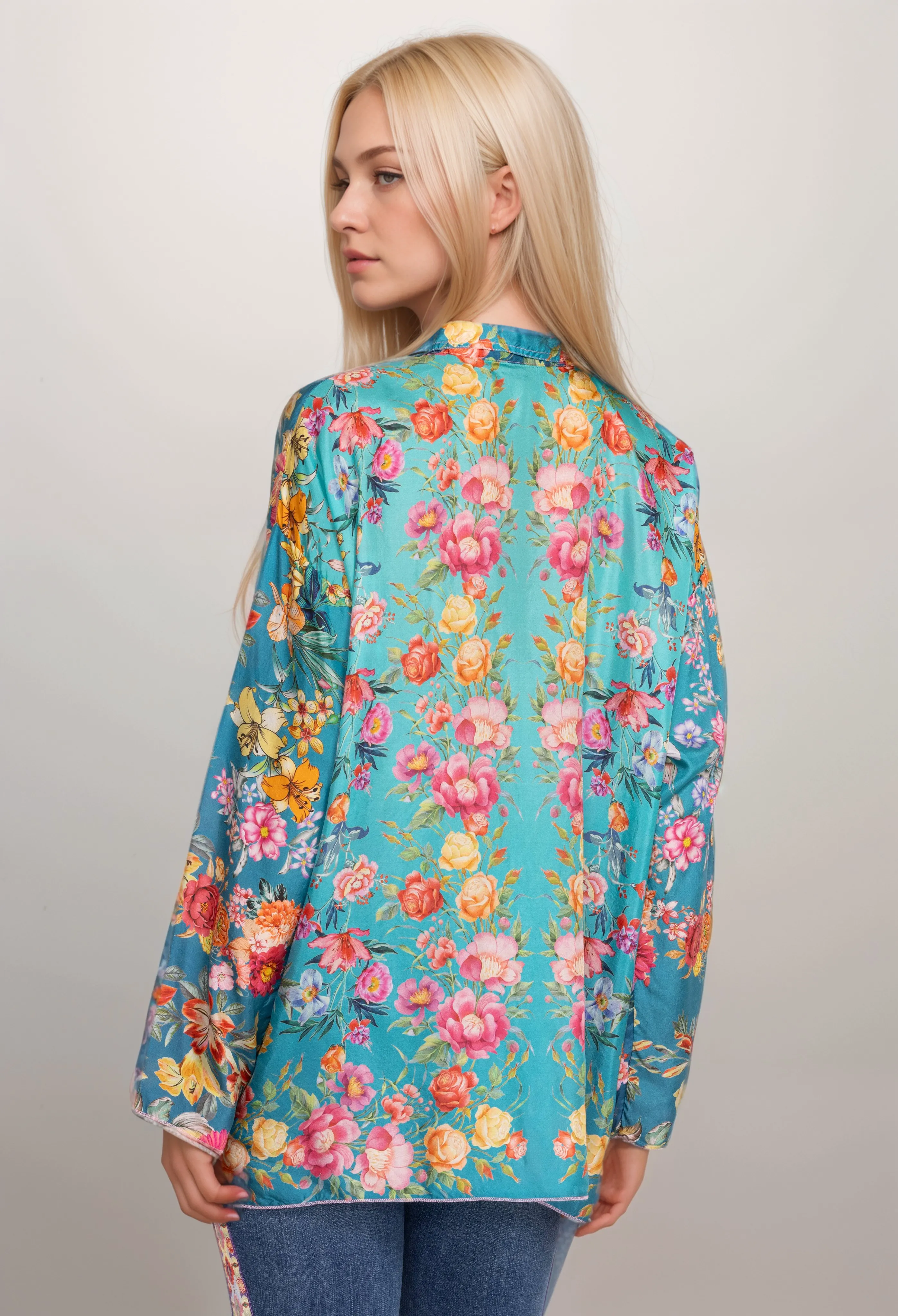 Johnny Was Neutra Mara Blouse C19423