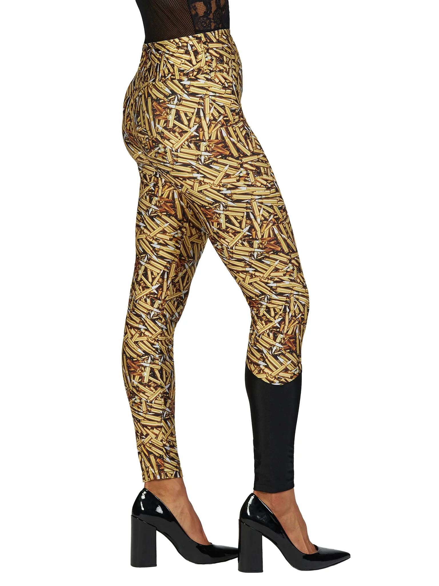 Leggings in Bullet Print