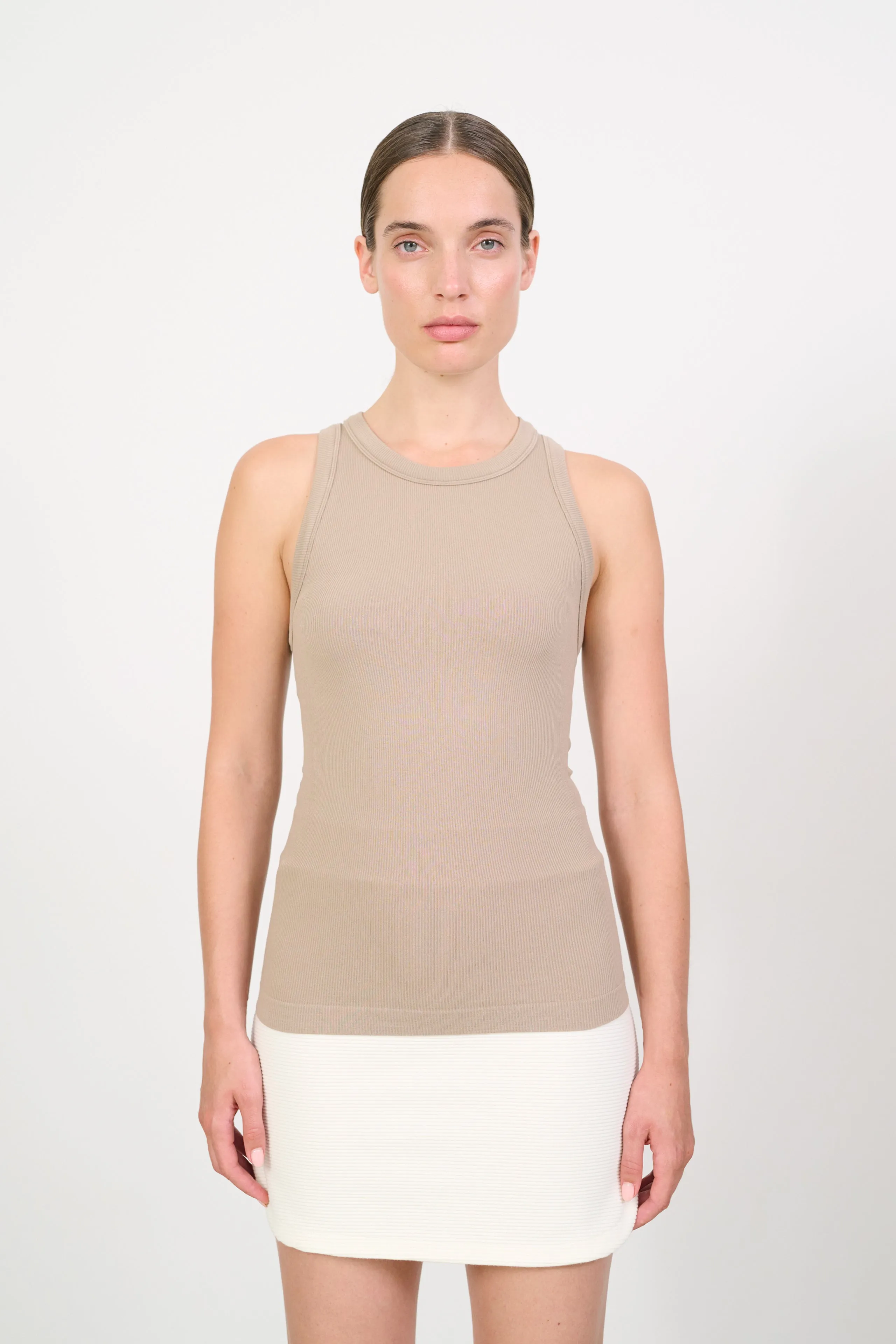 MAIA MicroModal soft rib tank - Dune