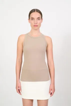 MAIA MicroModal soft rib tank - Dune
