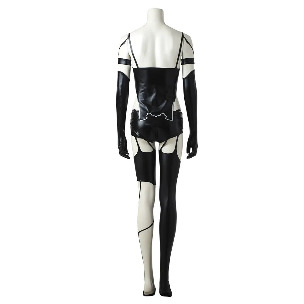 NieR: Automata A2 YoRHa No.2 Type A Women Black Suit Party Carnival Halloween Cosplay Costume