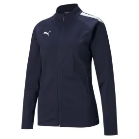 Puma Women's Team Liga 25 Training Jacket - Peacoat/White