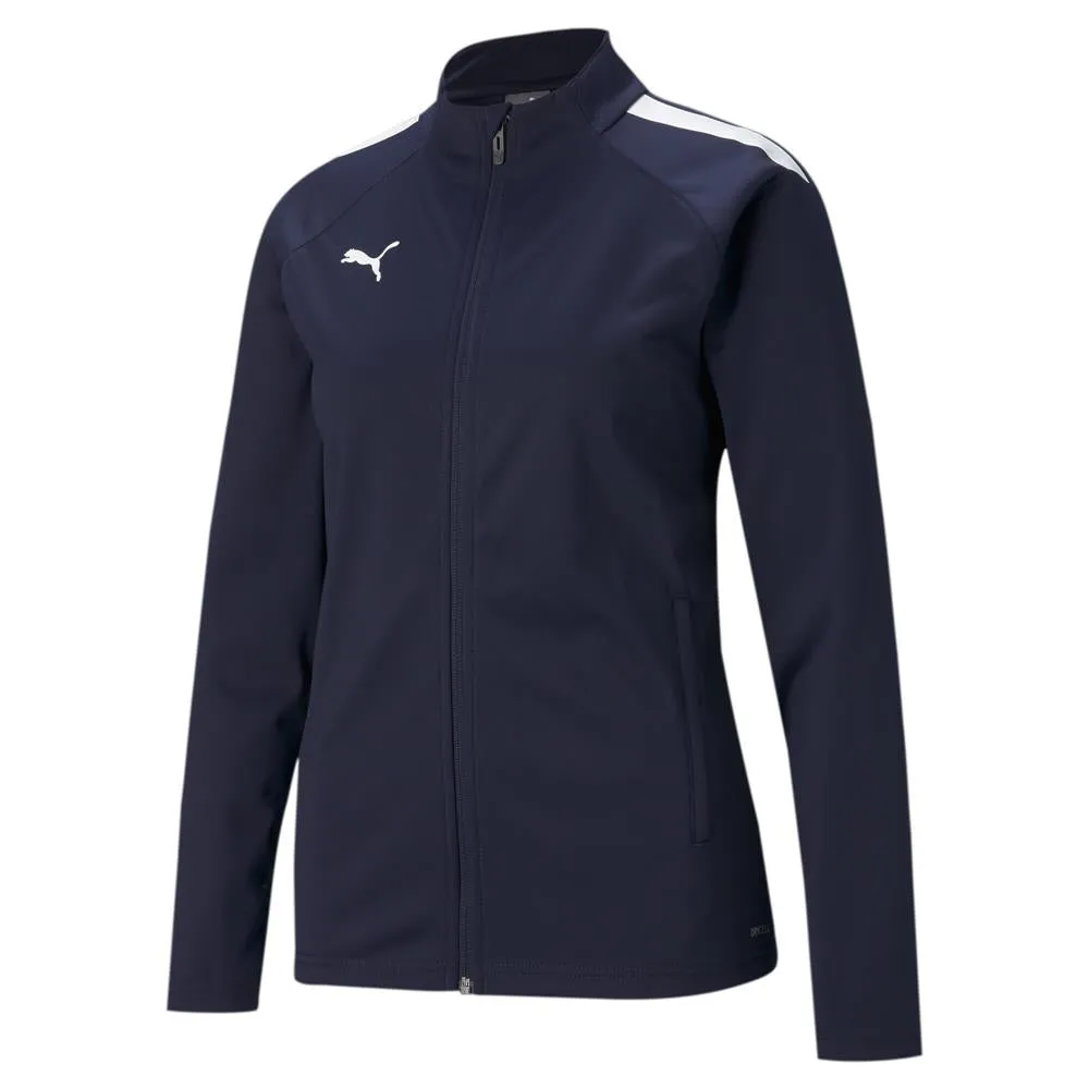 Puma Women's Team Liga 25 Training Jacket - Peacoat/White