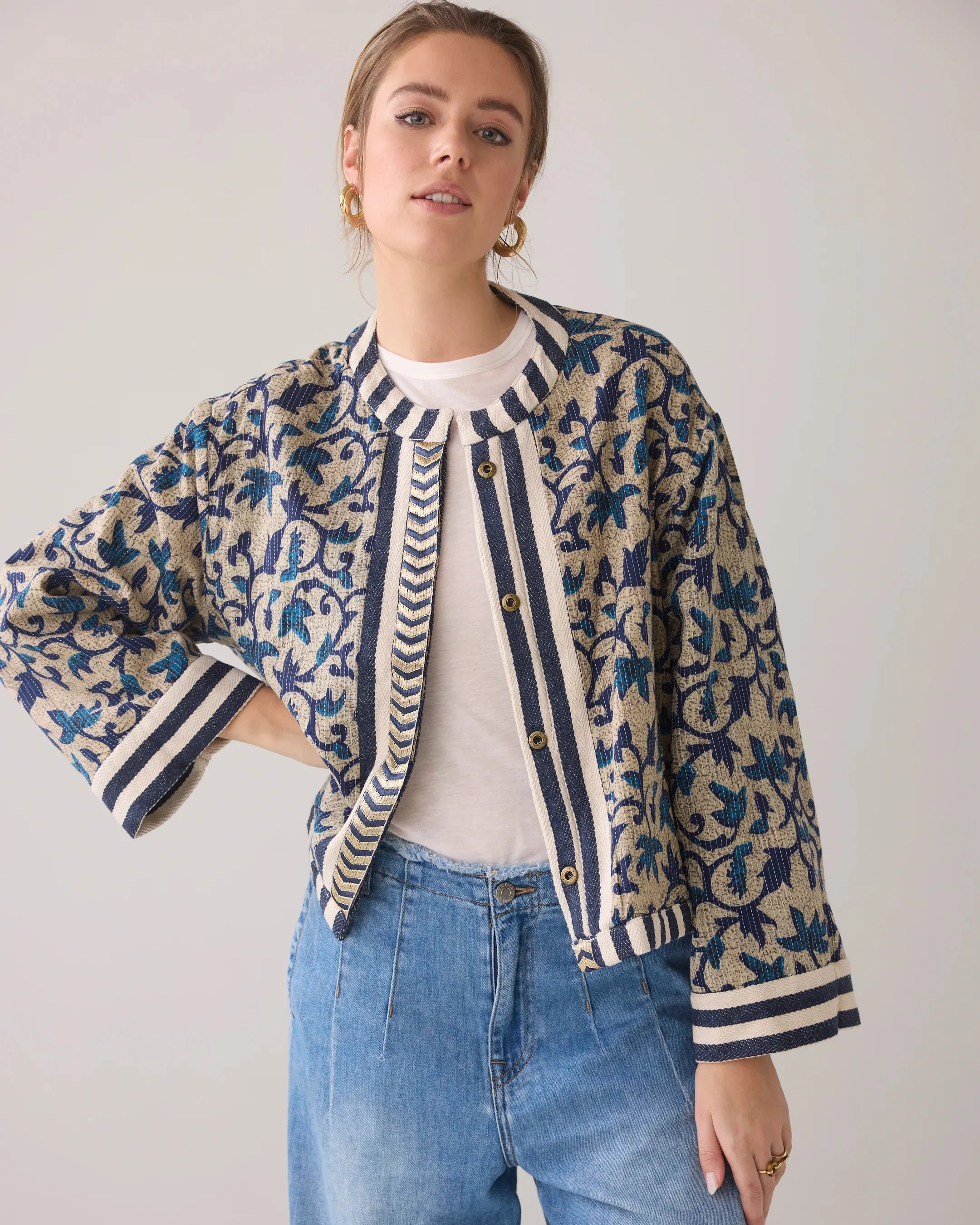 Summum Woman Reversible Kimono jacket