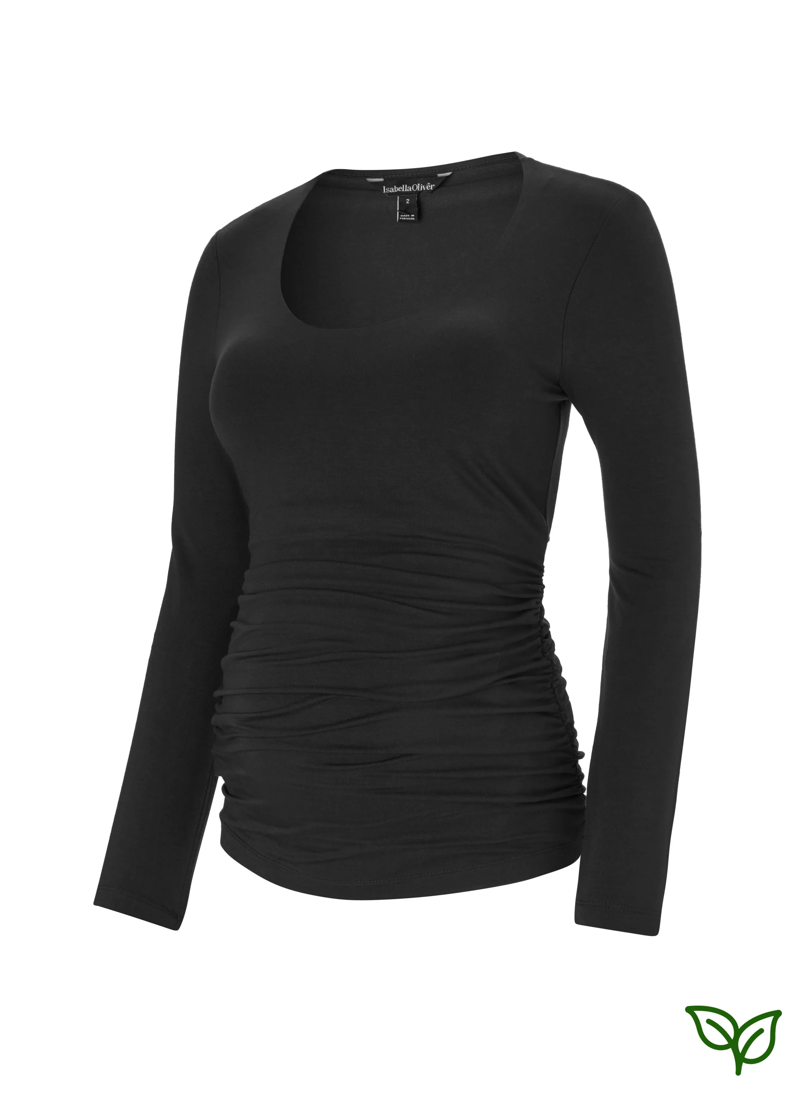 The Essentials Maternity Scoop Top