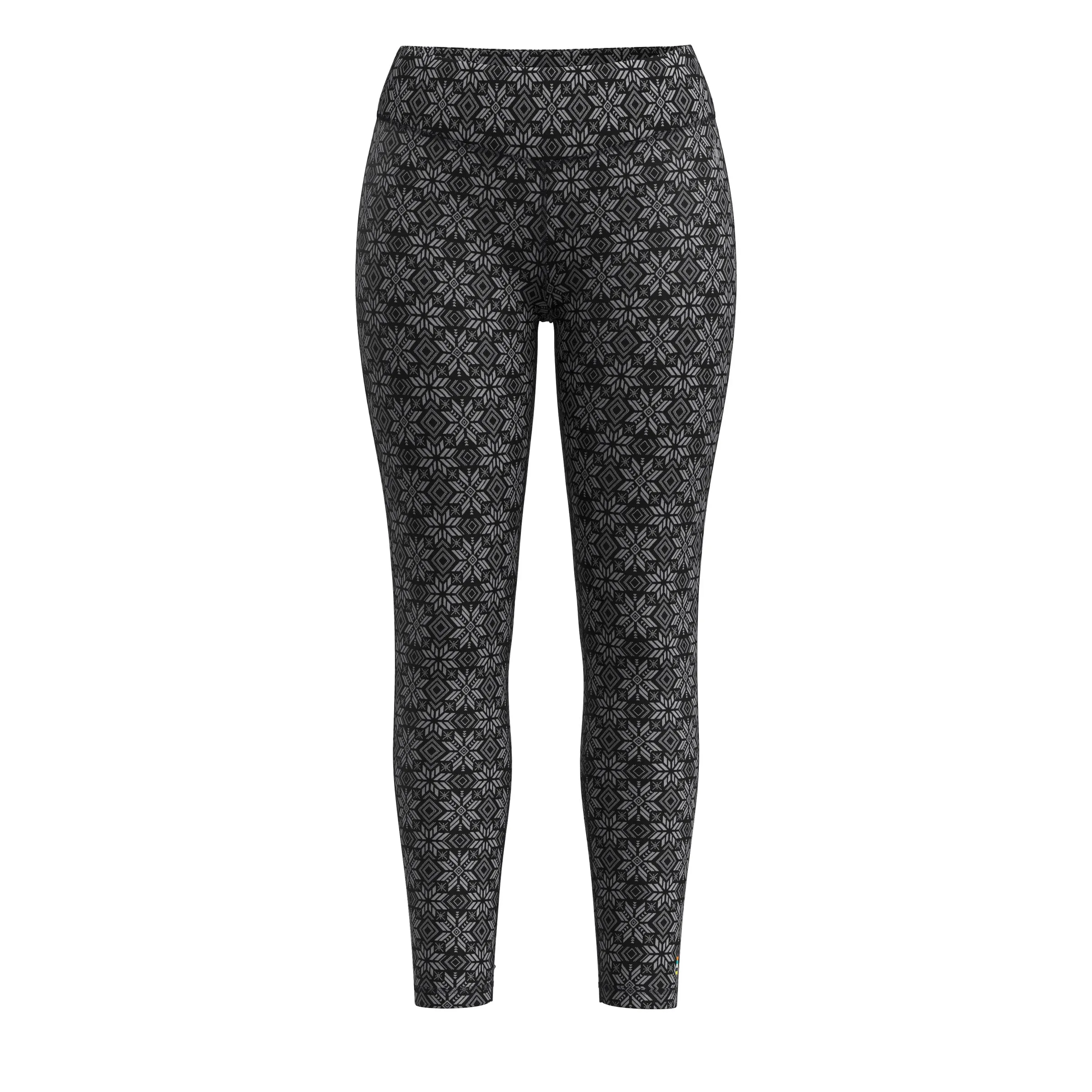 Women's Classic Thermal Merino Base Layer Bottom - Black Digi Snow