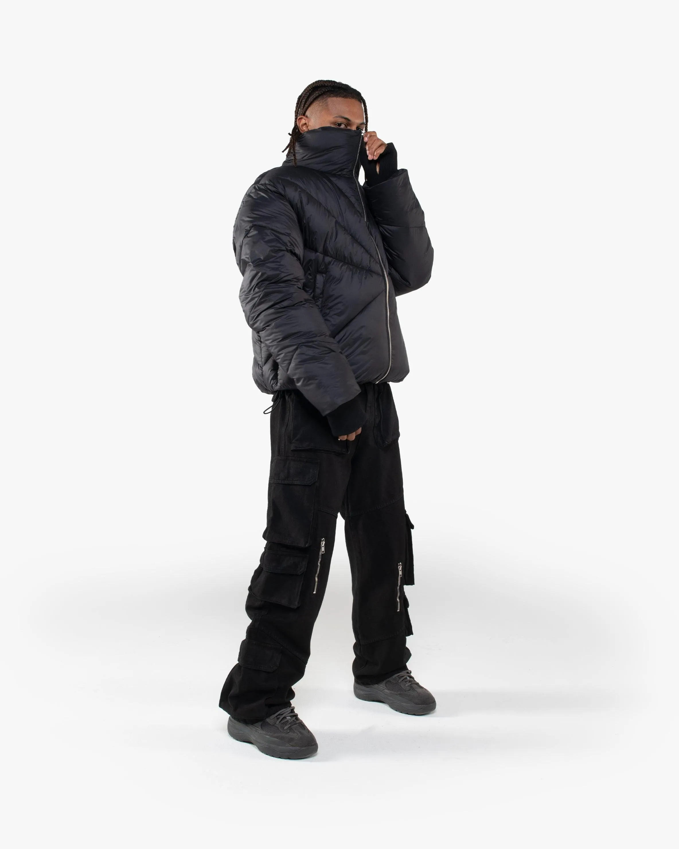 X-PUFFER JACKET BLACK